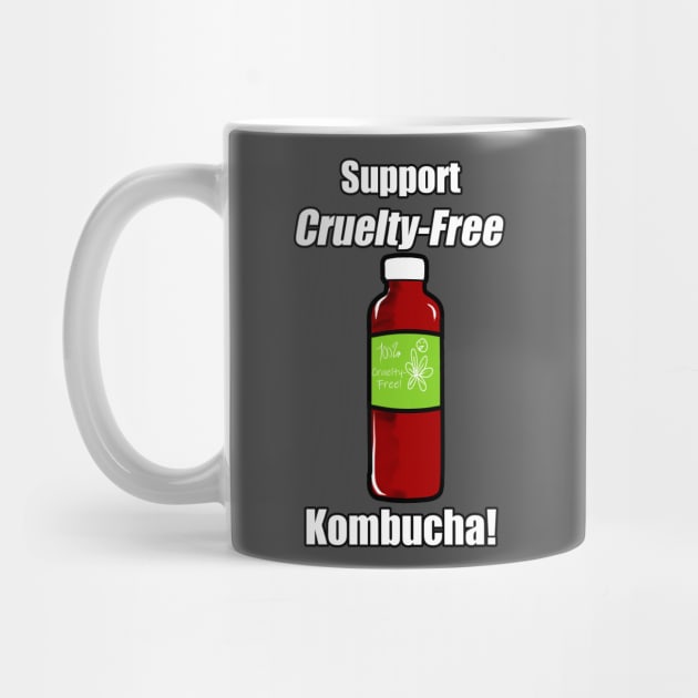 Support Cruelty-Free Kombucha! by FrenArt